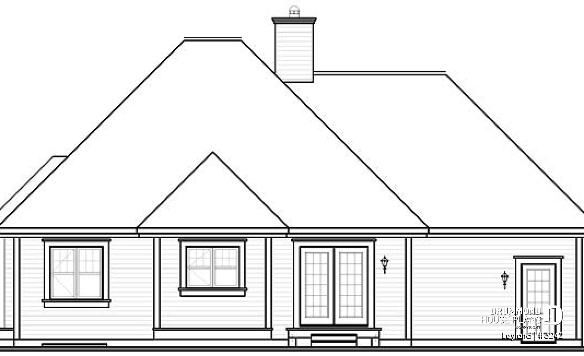 rear elevation - Leyland
