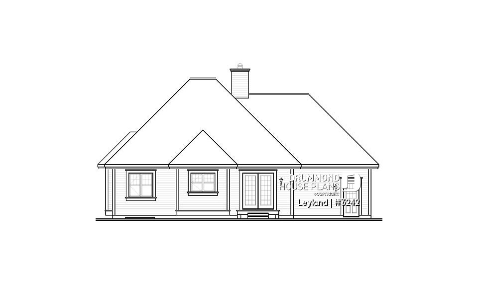 rear elevation - Leyland