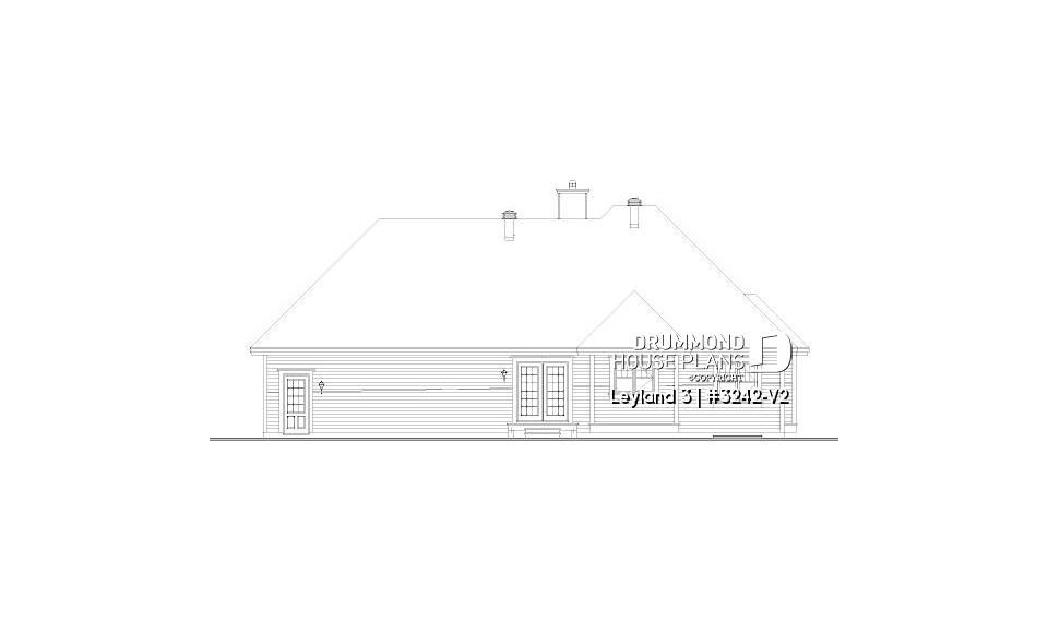 Rear view - BASE MODEL - Leyland 3