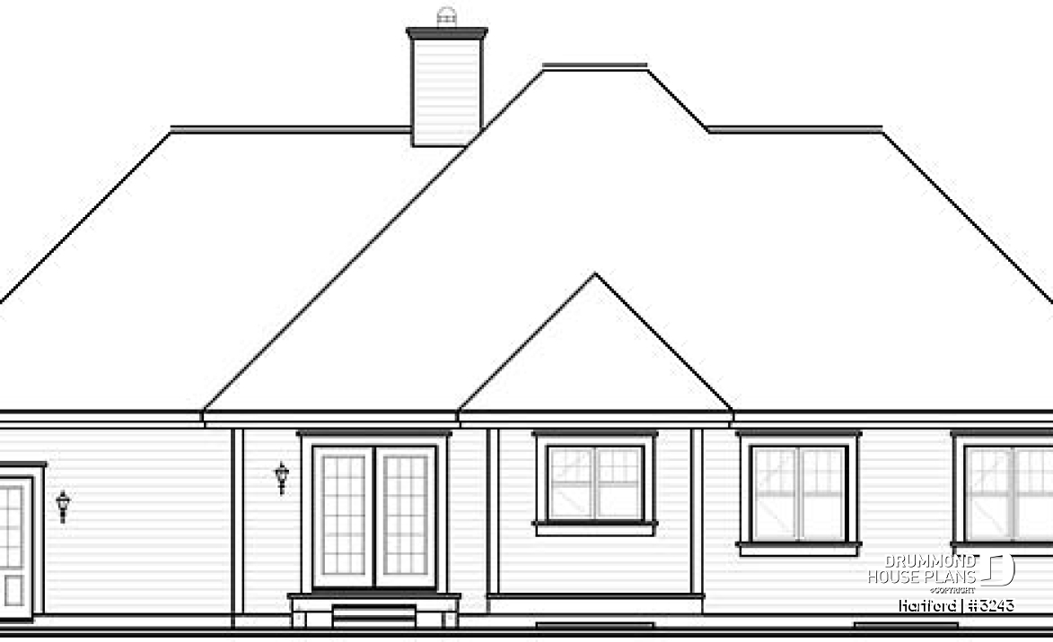rear elevation - Hartford