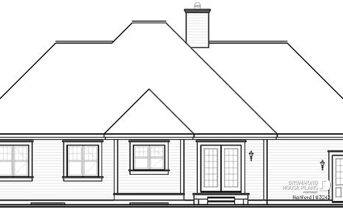 rear elevation - Hartford