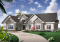 front - BASE MODEL - Florida style house plan, large master suite, home office, open floor plan, large laundry room, bonus space - Florence
