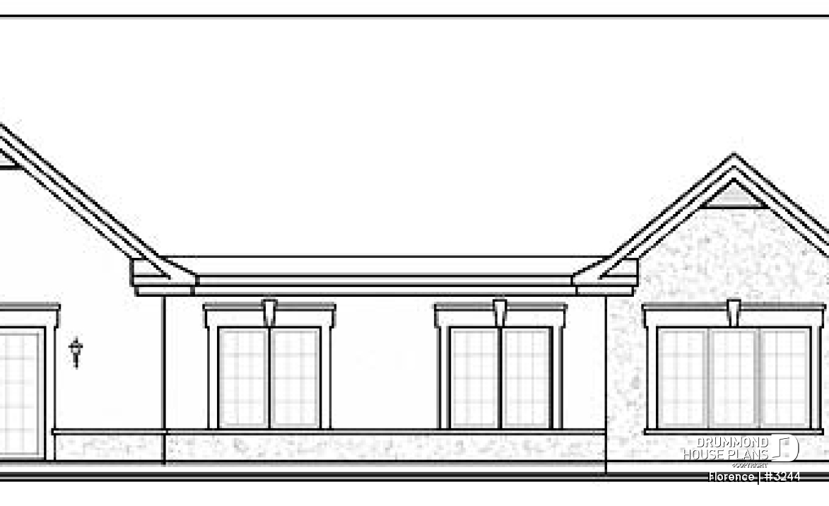 rear elevation - Florence
