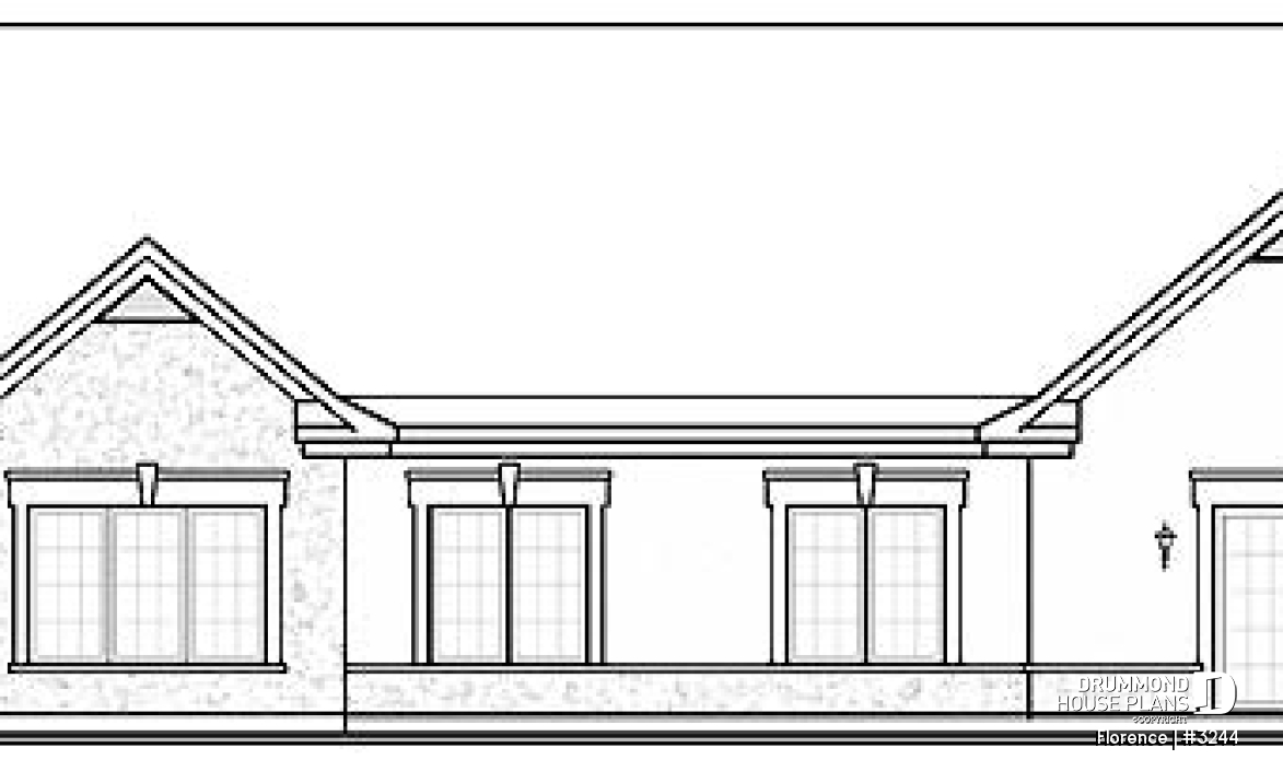 rear elevation - Florence