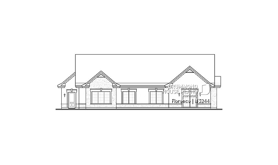 rear elevation - Florence