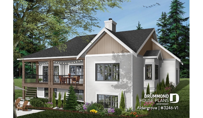 Rear view - BASE MODEL - Aldergrove