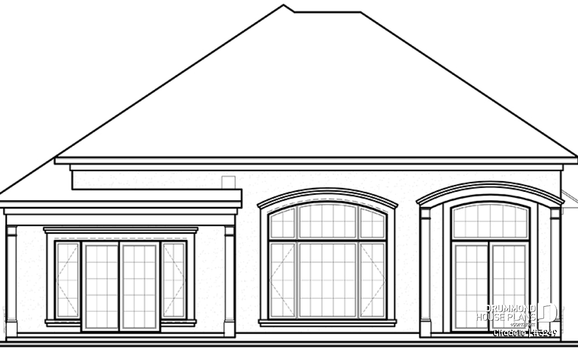 rear elevation - Citadelle