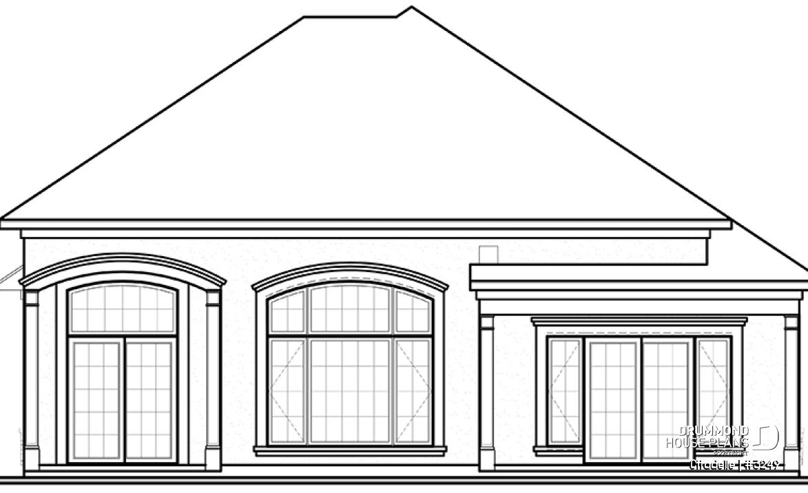 rear elevation - Citadelle
