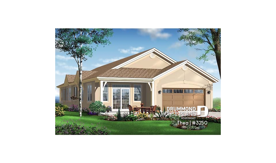 Rear view - BASE MODEL - Thea