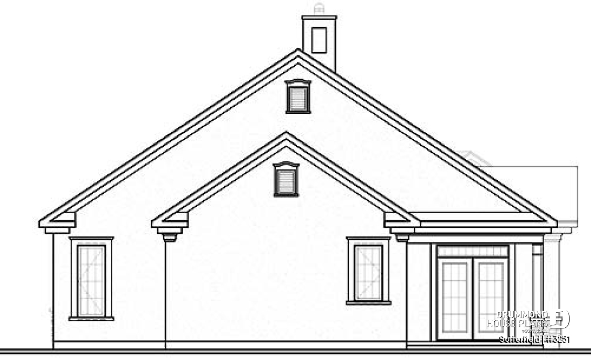 rear elevation - Sutterfield