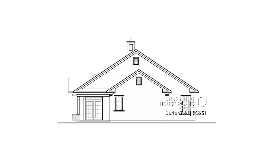 rear elevation - Sutterfield