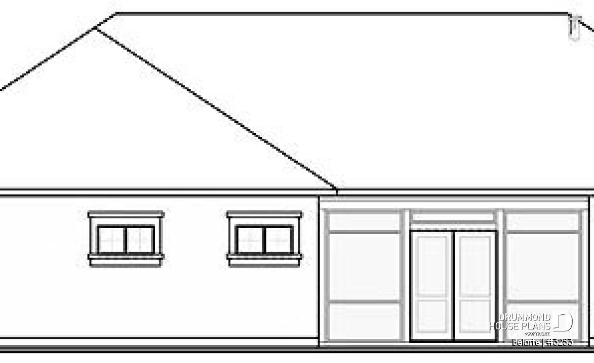 rear elevation - Belarte