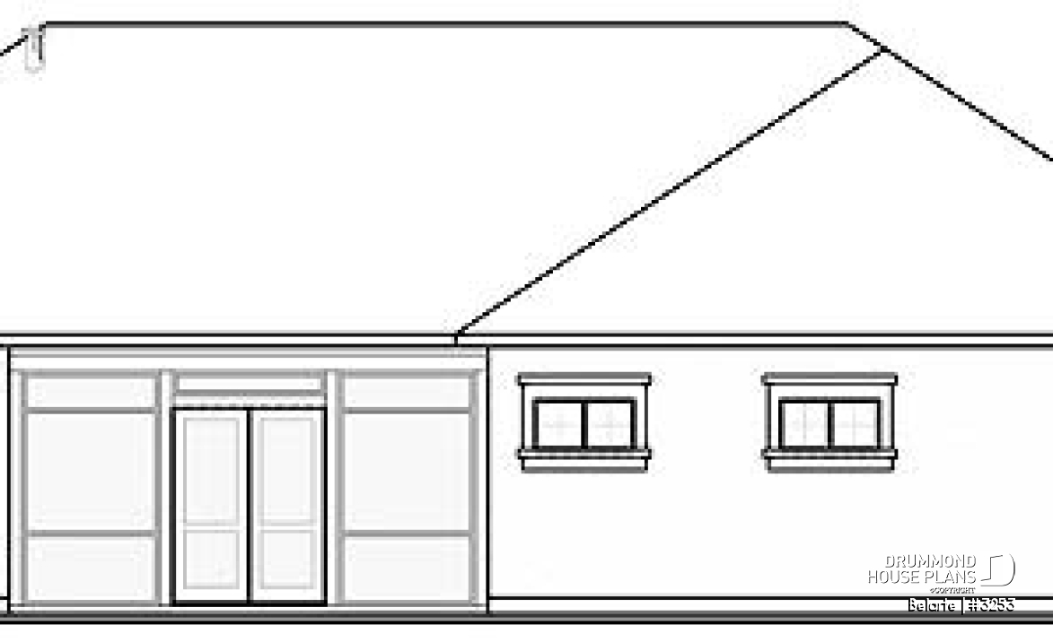 rear elevation - Belarte