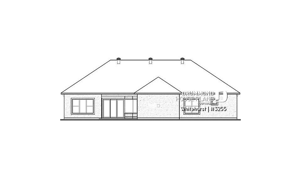 rear elevation - Whitehurst