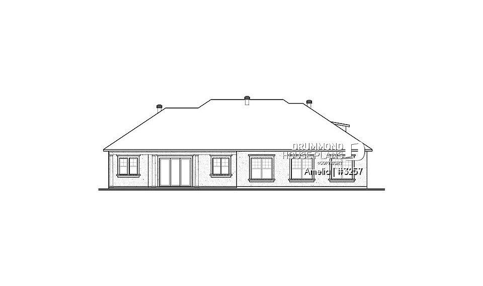 rear elevation - Amelia