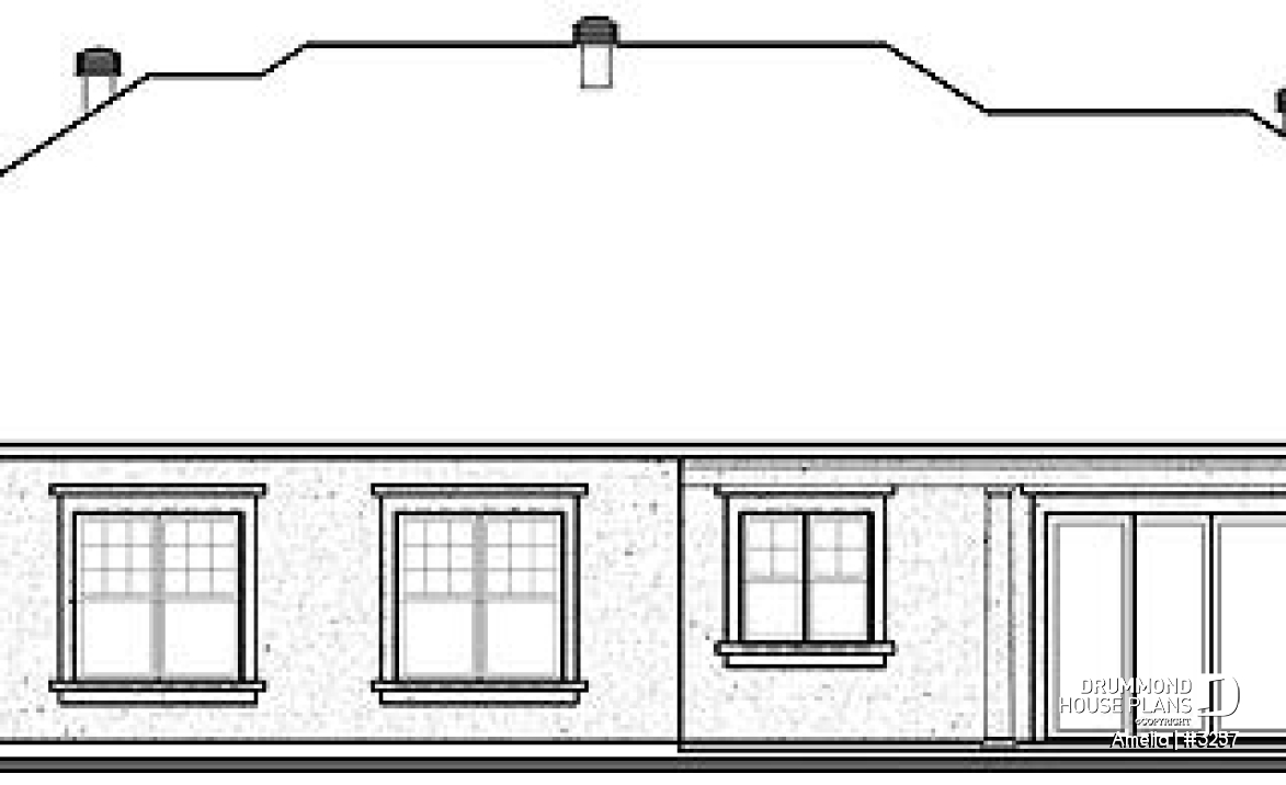 rear elevation - Amelia
