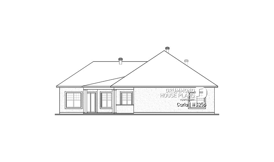 rear elevation - Carla