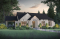 front - BASE MODEL - Spacious single-storey house plan, floating slab, 3 beds, 2 bathrooms, large kitchen island with bench seat - Lohan 2