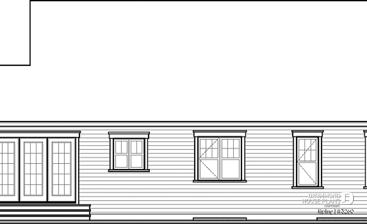 rear elevation - Kipling