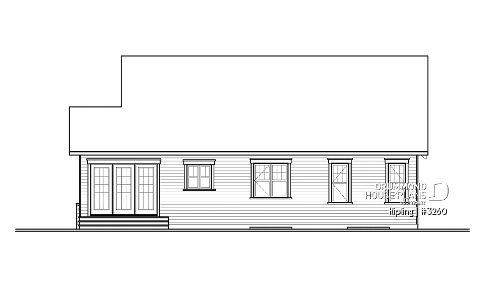 rear elevation - Kipling