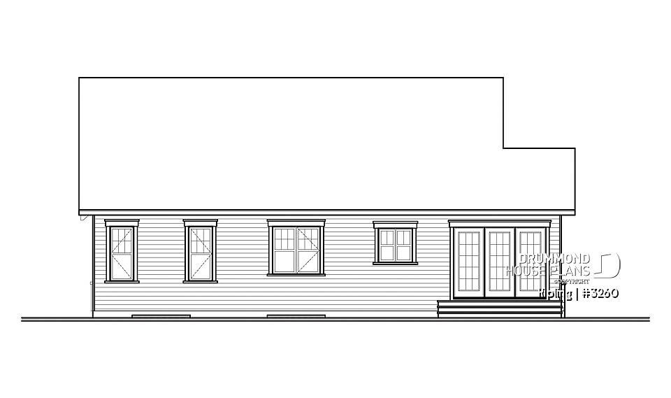 rear elevation - Kipling
