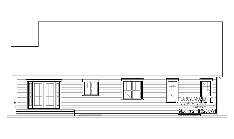 rear elevation - Kipling 2