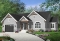 Color version 1 - Front - Contemporary Craftsman house plan, 3 bedrooms, master suite, fireplace, open floor plan layout, 2-car garage - Kipling 4