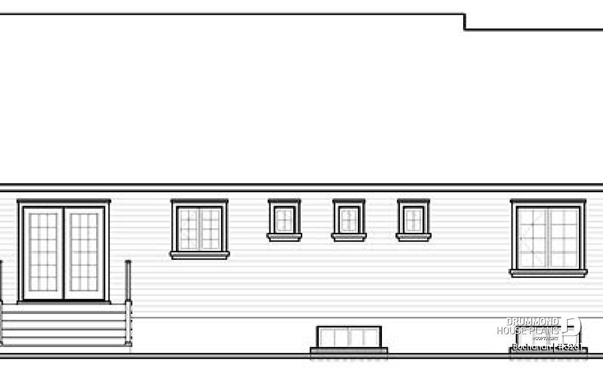 rear elevation - Buchanan