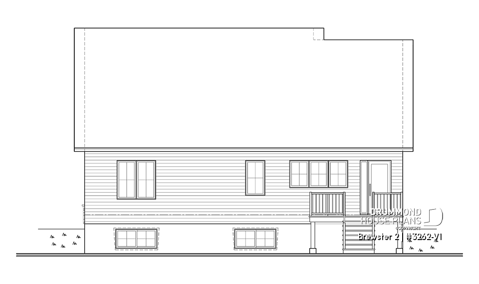 rear elevation - Brewster 2