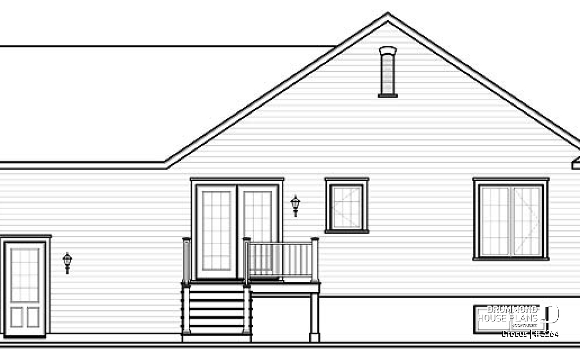 rear elevation - Crocus