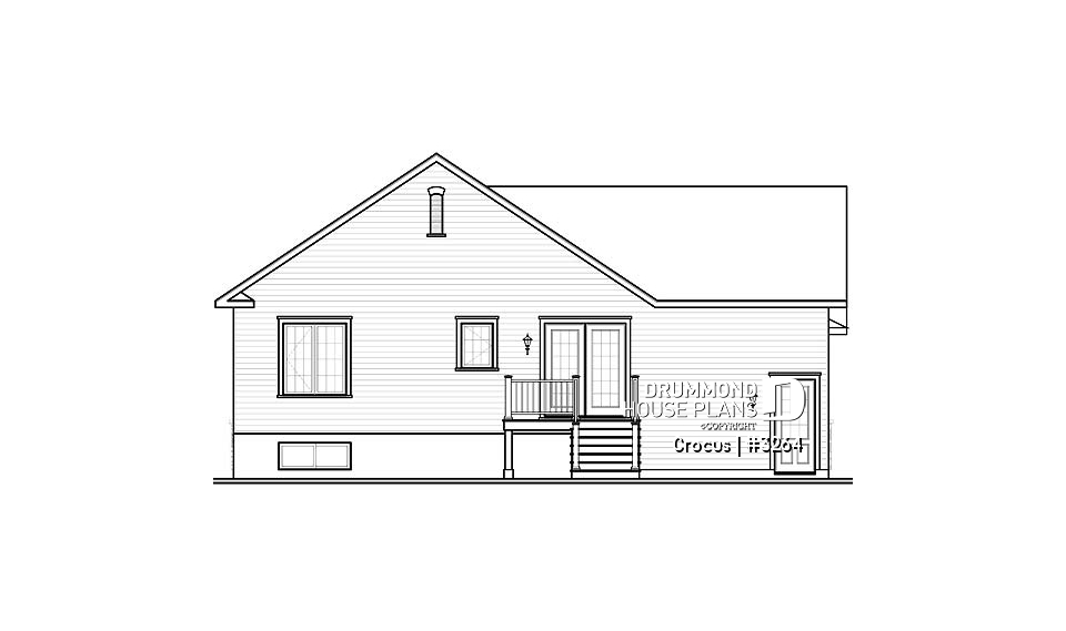 rear elevation - Crocus