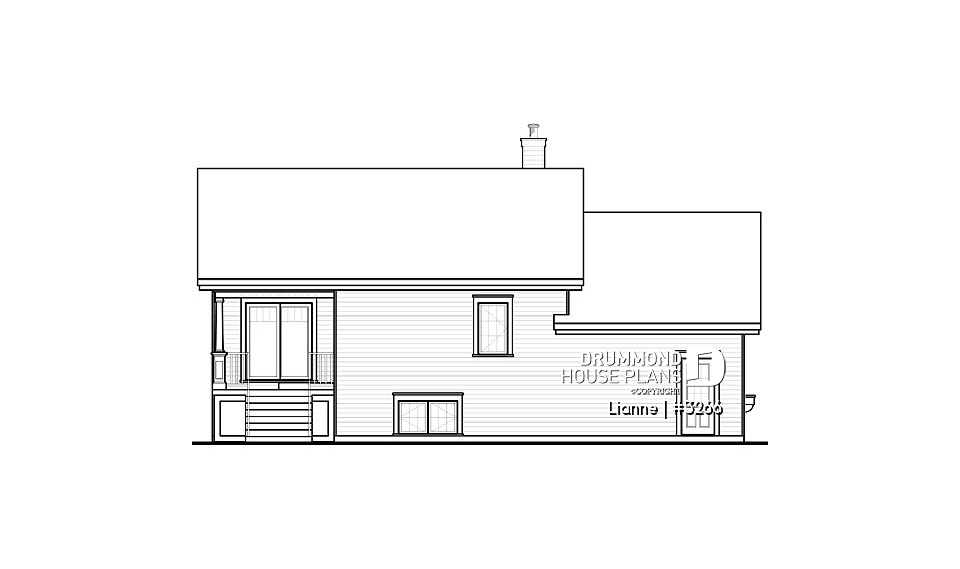 rear elevation - Lianne