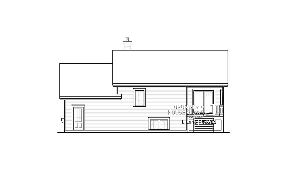 rear elevation - Lianne
