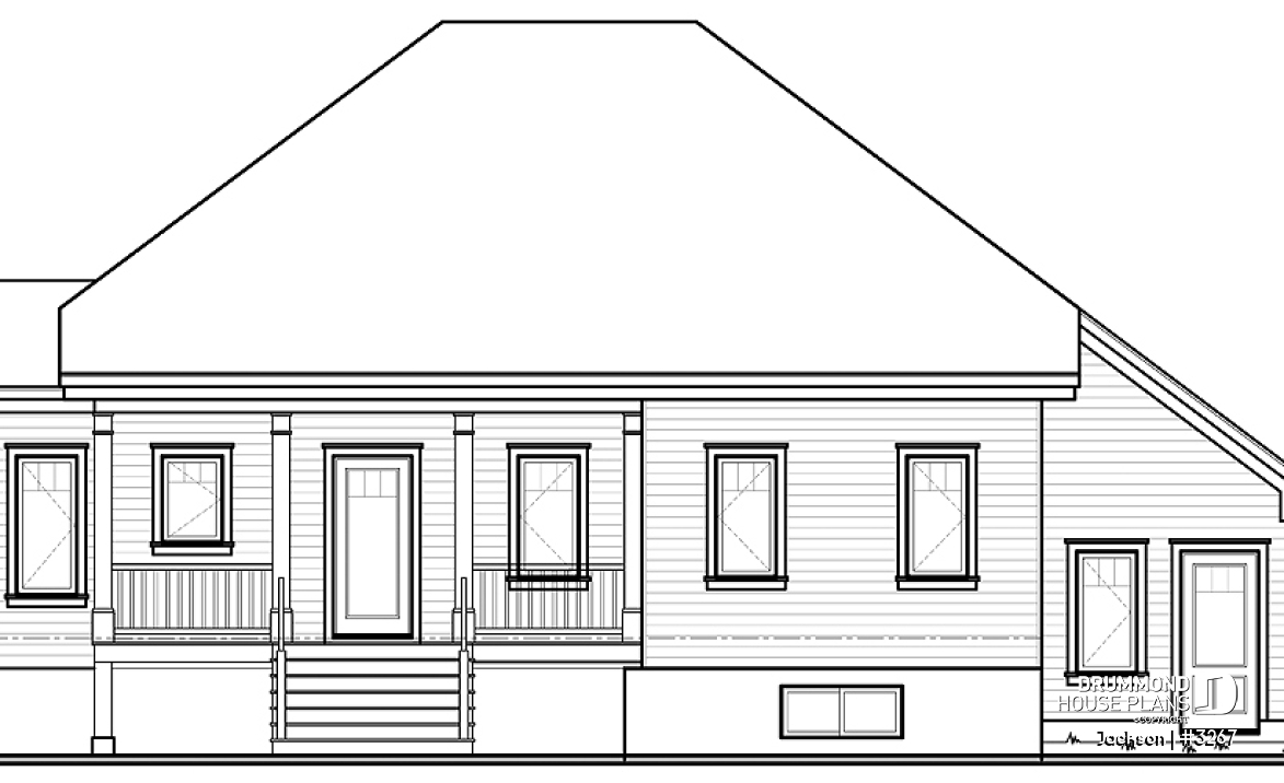 rear elevation - Jackson