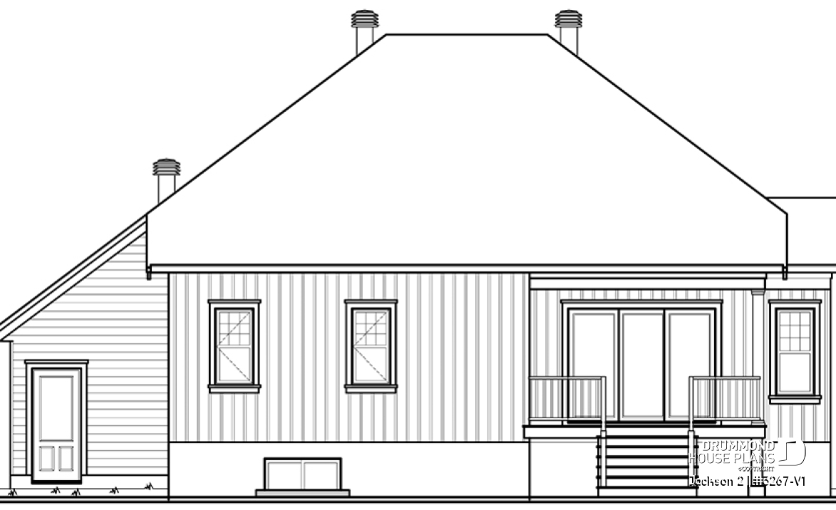 rear elevation - Jackson 2