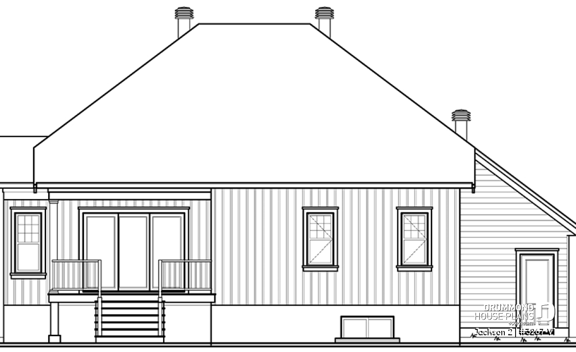 rear elevation - Jackson 2