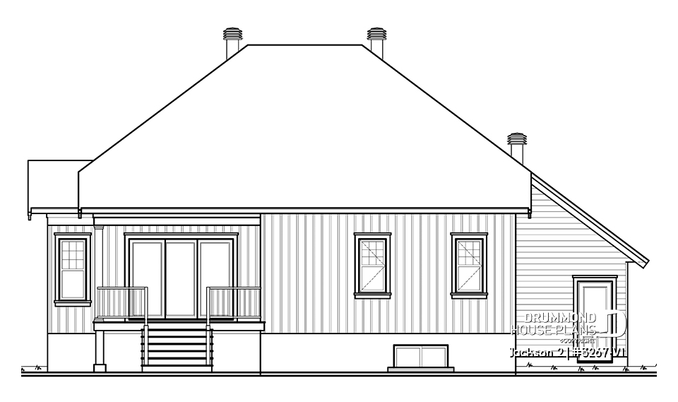 rear elevation - Jackson 2