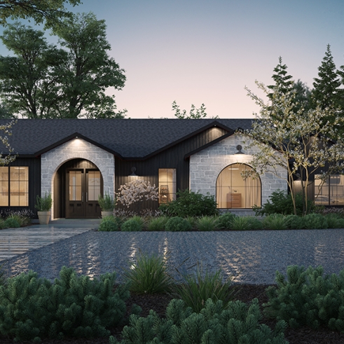 rear elevation - Andrews
