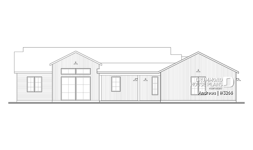 rear elevation - Andrews