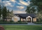front - BASE MODEL - Modern single-story residential house plan, stunning primary suite, a two-car garage, and foundation options - Andrews 2