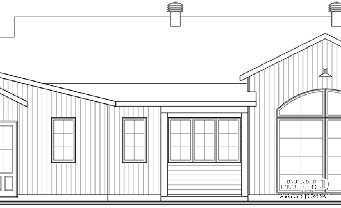 rear elevation - Andrews 2