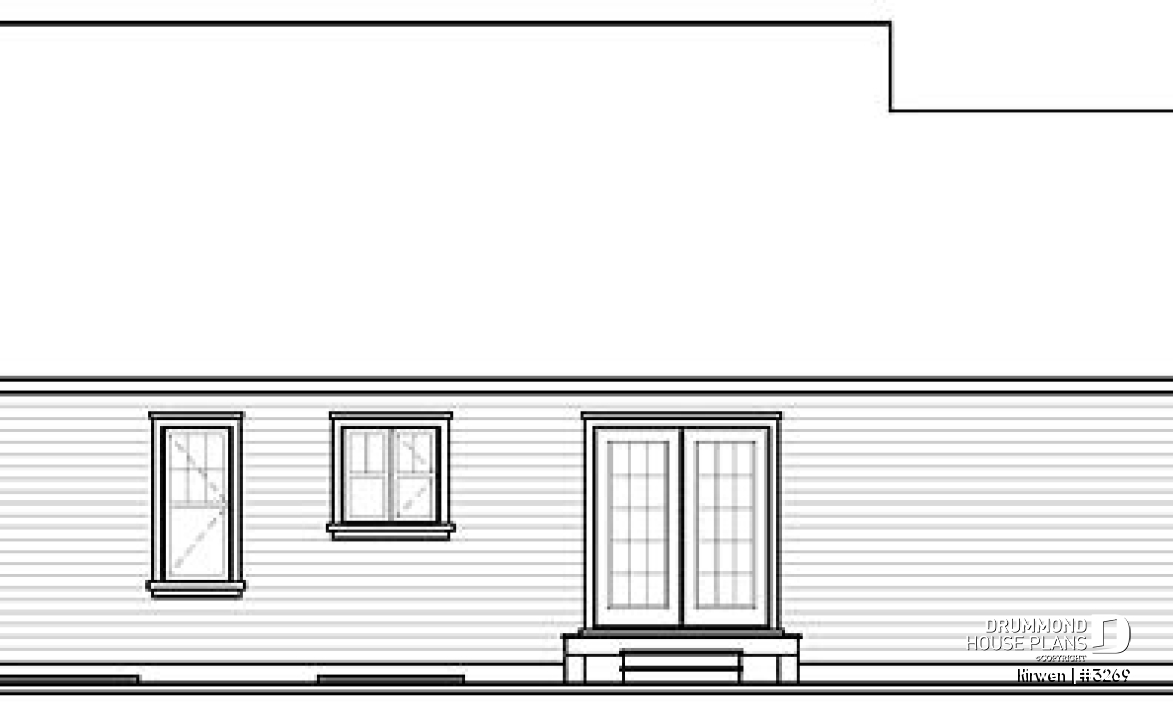 rear elevation - Kirwen