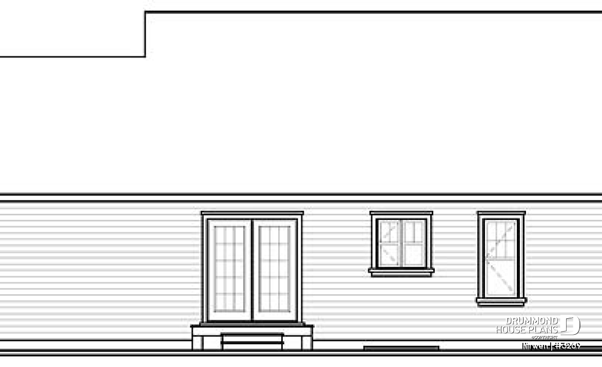 rear elevation - Kirwen