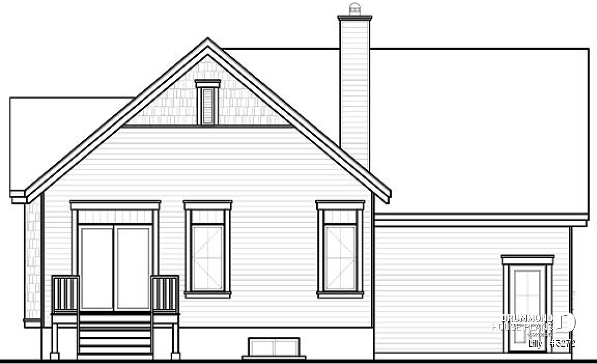 rear elevation - Lilly