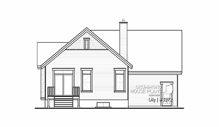 rear elevation - Lilly