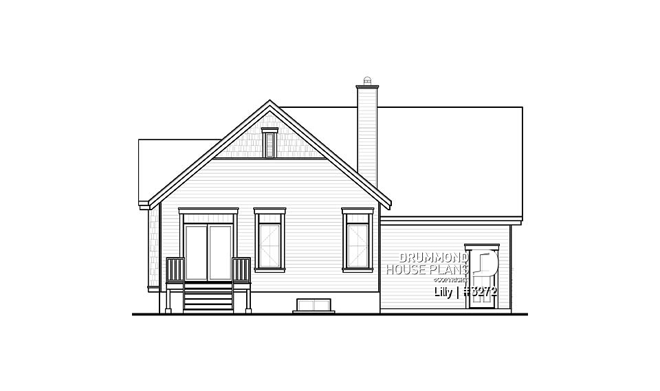 rear elevation - Lilly