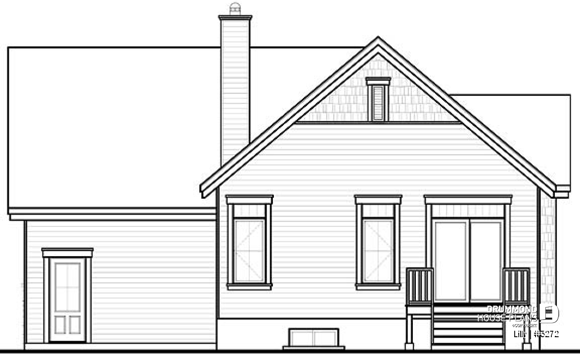rear elevation - Lilly