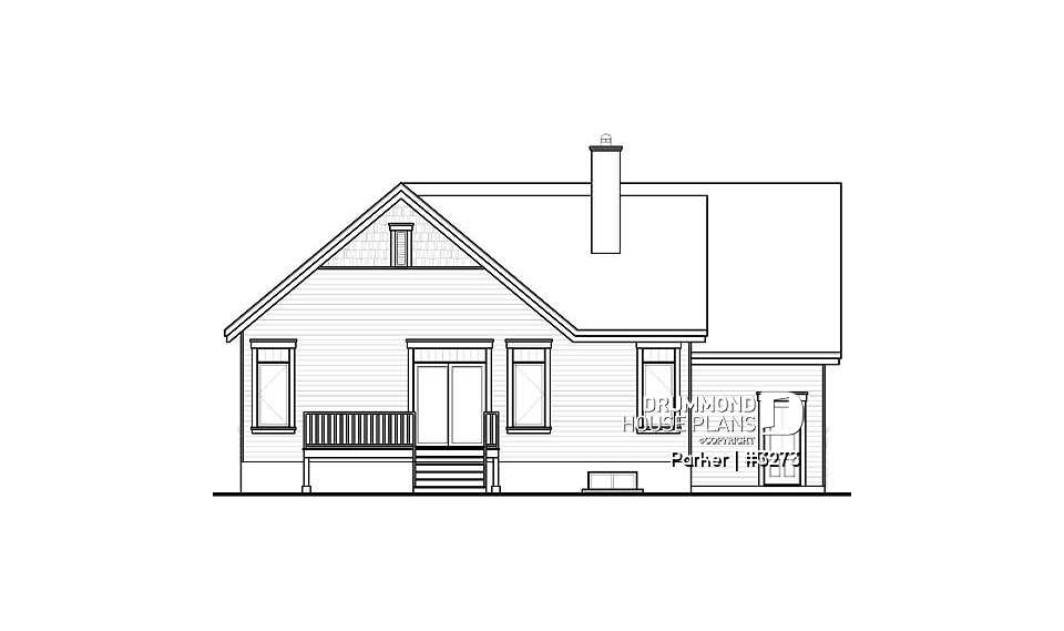 rear elevation - Parker