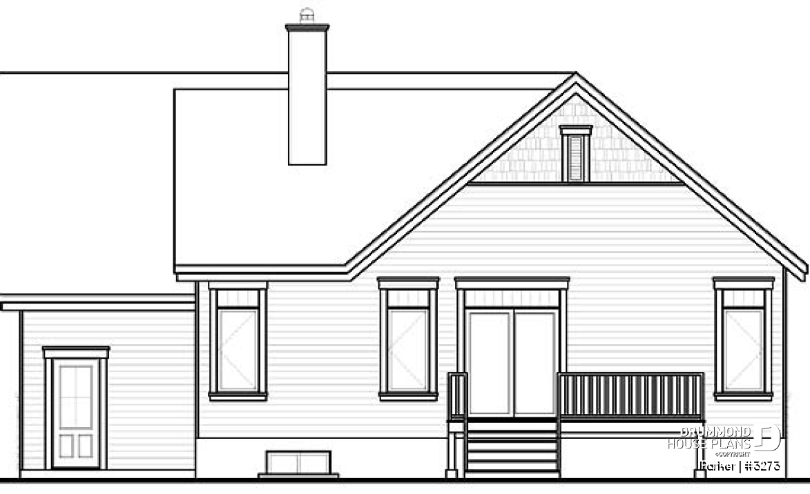rear elevation - Parker