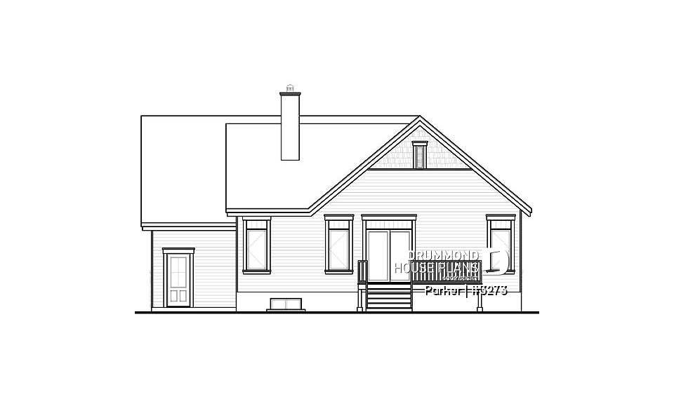 rear elevation - Parker